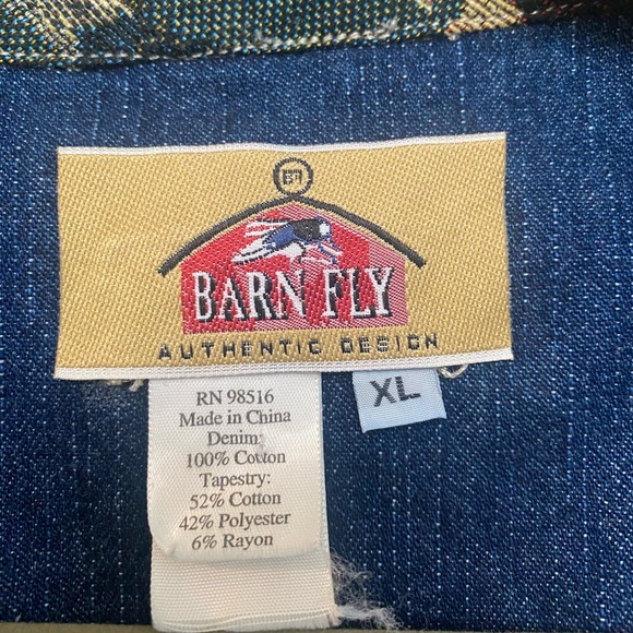 Jackets & Coats Barn Fly American Flag Vintage Jean Jacket Poshmark